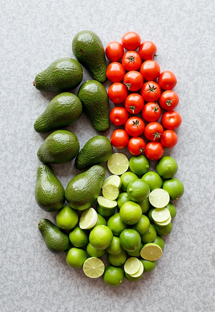 Alimentos frescos y nutritivos